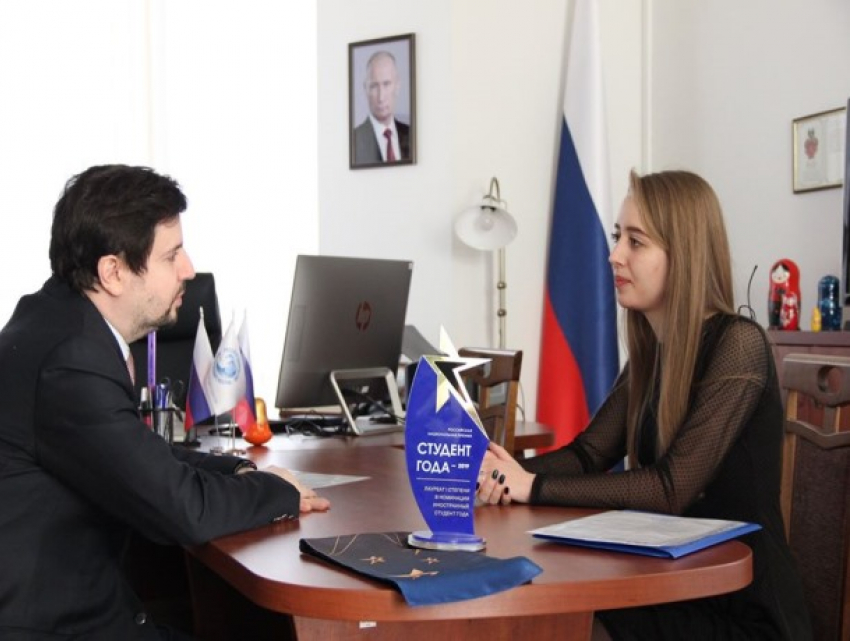Победительницу российского конкурса «Студент года» встретили на родине