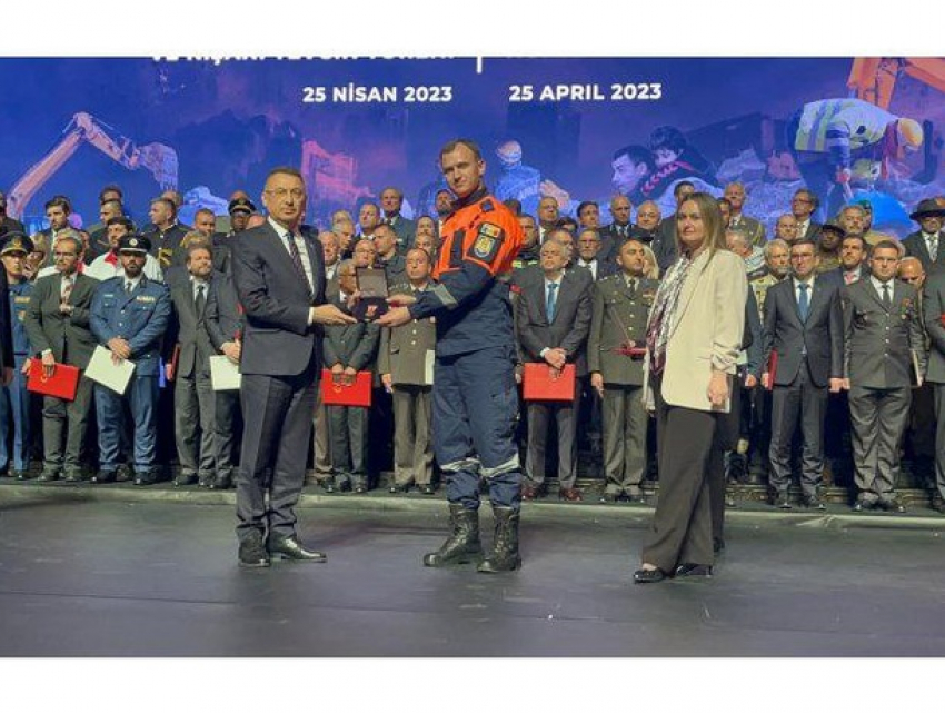 Молдавские спасатели получили награды в Турции