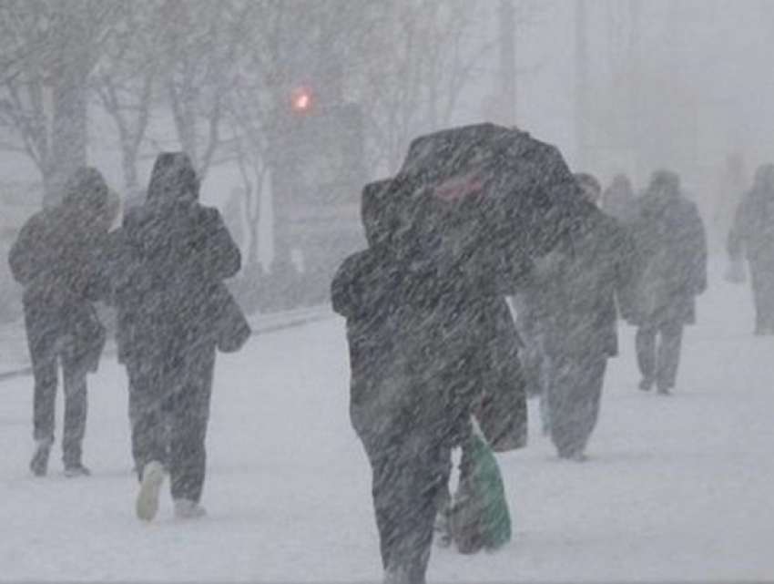 Ночью на Молдову обрушится снегопад