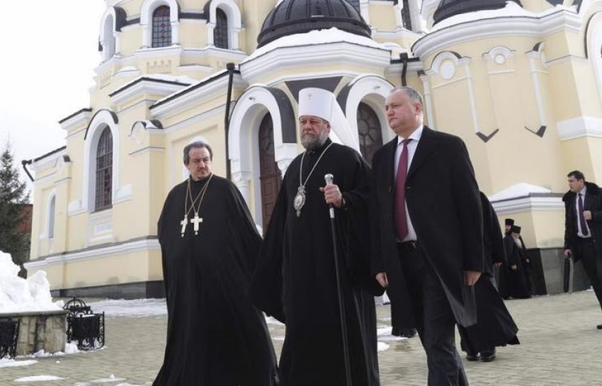 Игорь Додон обсудил подготовку к визиту в Молдову Патриарха Кирилла 