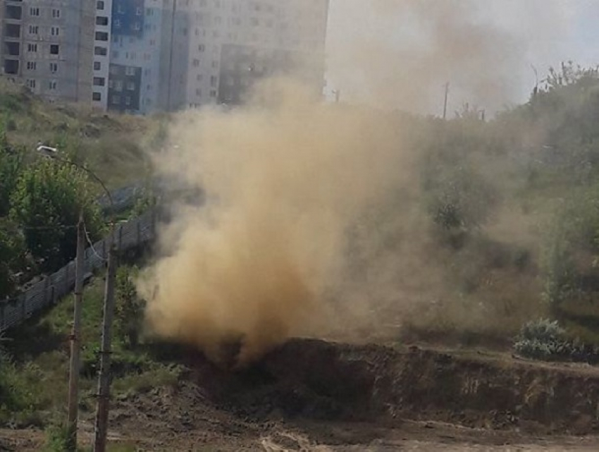 Труба газа взорвалась со страшным шумом в жилом микрорайоне Кишинева