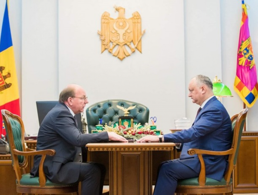 Президент Молдовы и посол России обсудили двустороннее сотрудничество РМ и РФ во многих сферах