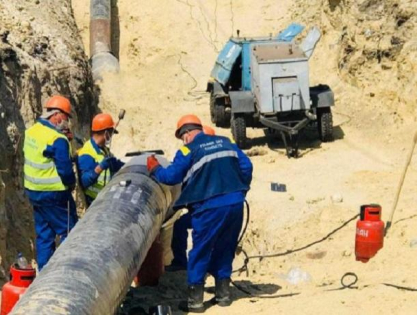 Газодукт Унгены-Кишинев готов уже на 90 процентов