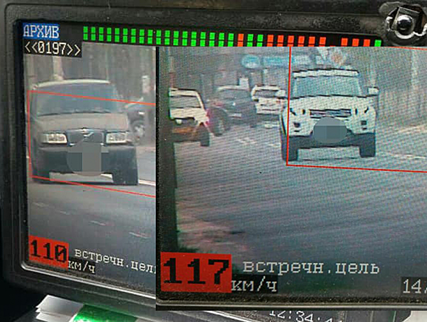 Отчаянный водитель разогнался до 117 километров в час на оживленной улице Кишинева 