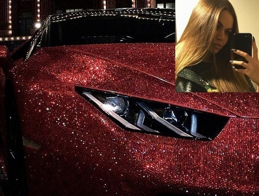 "Не насосала, а заработала": мажорка из Молдовы потрясла Лондон Lamborghini с миллионом стразов Svarovski