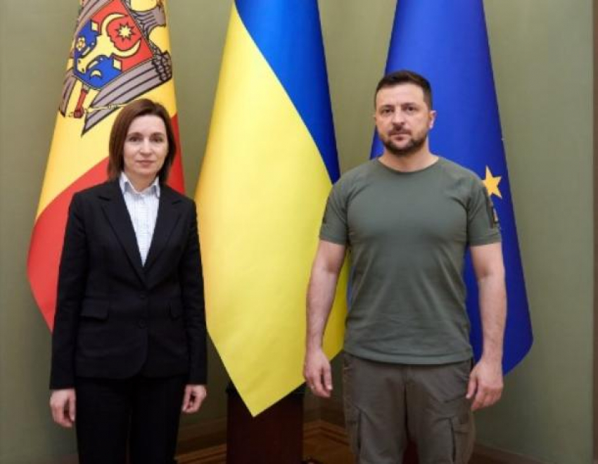 Санду поблагодарила ЕС за выделение Украине 50 млрд евро финансовой помощи