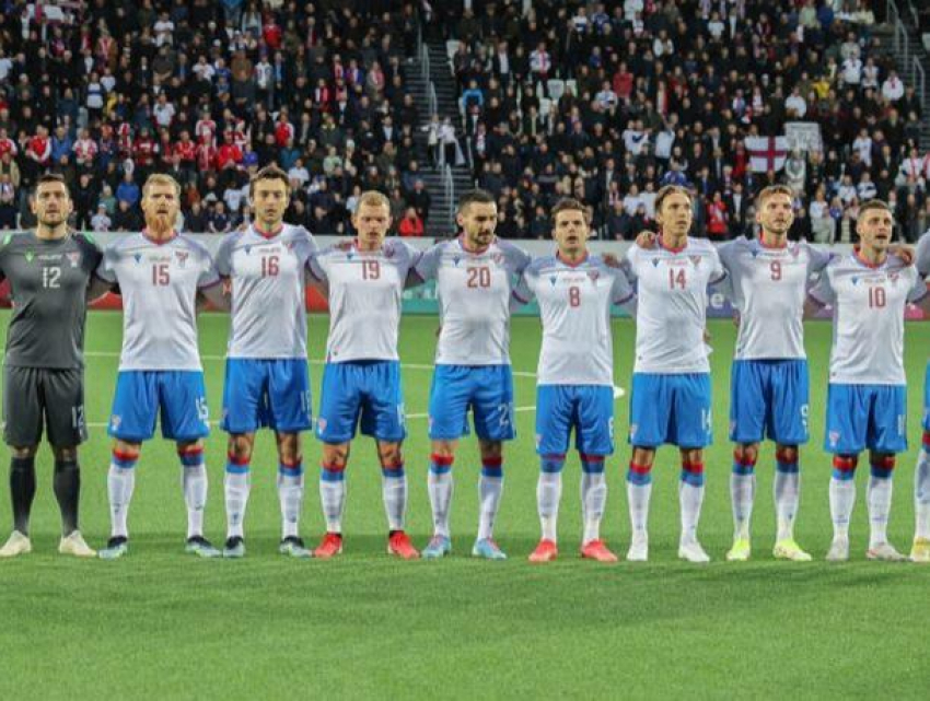 Сборная Молдовы по футболу почти в два раза дороже, чем сборная Фарерских островов