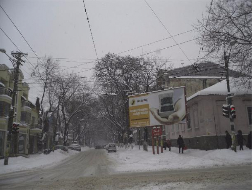 Устоявшиеся морозы и белоснежную простыню пообещали синоптики в Молдове
