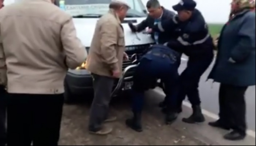 Скандал на трассе Кишинев-Кантемир: водитель едва не подрался с полицейскими
