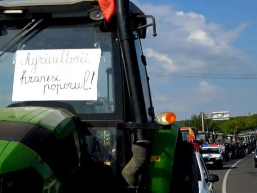 Не суйтесь сегодня в центр Кишинева из-за трактористов