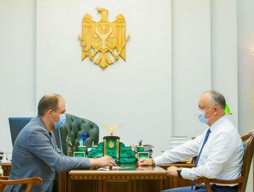 Игорь Додон положительно оценил работу генпримара Кишинева