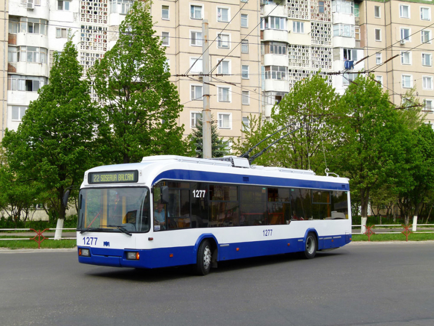 В Кишинев привезут три новых троллейбуса из Минска