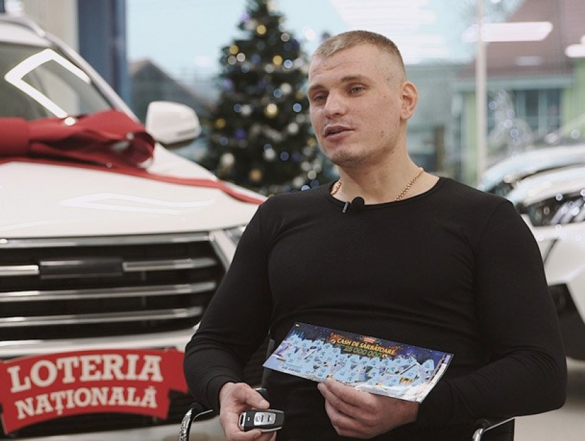 Рождественский подарок от Лотереи - счастливчик из Кишинева выиграл кроссовер