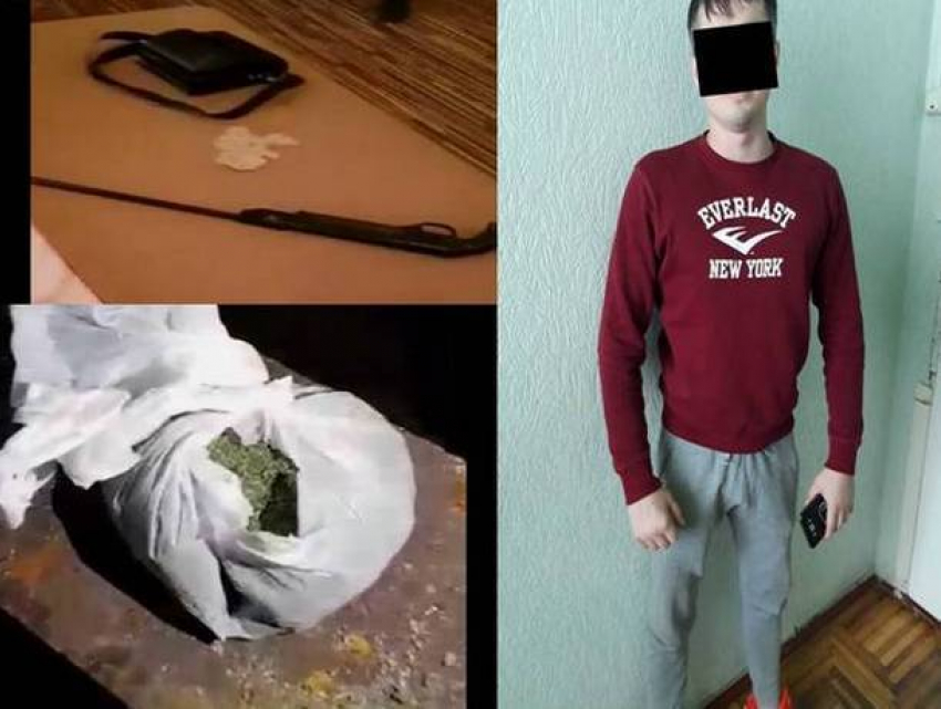 У серийного грабителя из Крикова обнаружили оружие и мешки с наркотиками
