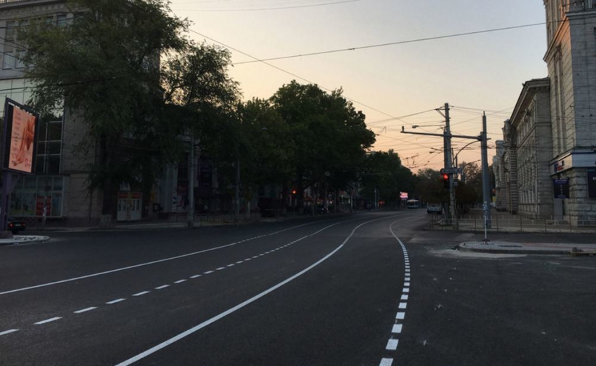 На бульваре Штефана чел Маре появилась разметка, озадачившая кишиневцев