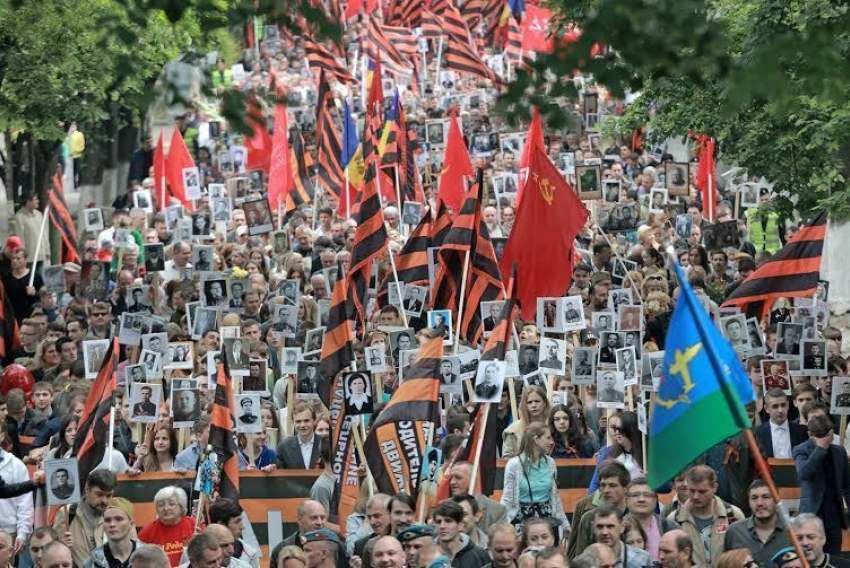 Около 40 тысяч граждан приняли участие в «Бессмертном полку» в Кишиневе 