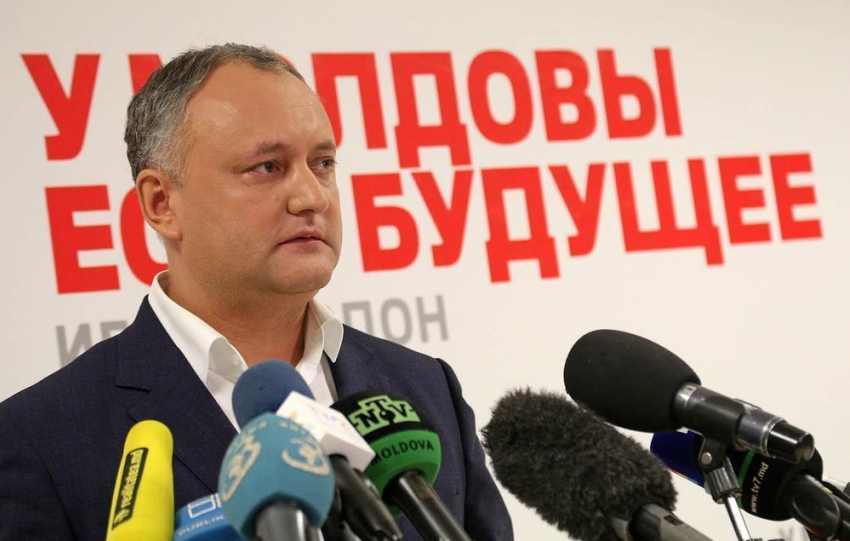 Новогоднее поздравление гражданам Молдовы зачитает уже новый президент - Игорь Додон