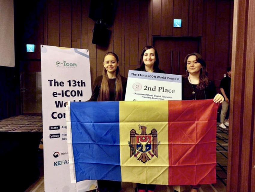 Молдавские ученицы блеснули на конкурсе в Южной Корее благодаря умному приложению
