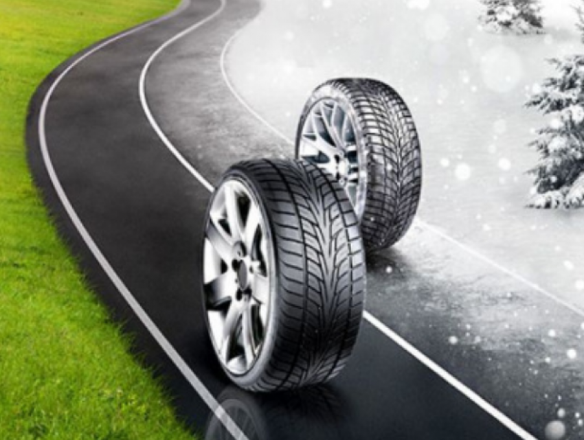 Видео: Кишиневцы стоят в огромных очередях на шиномонтаж