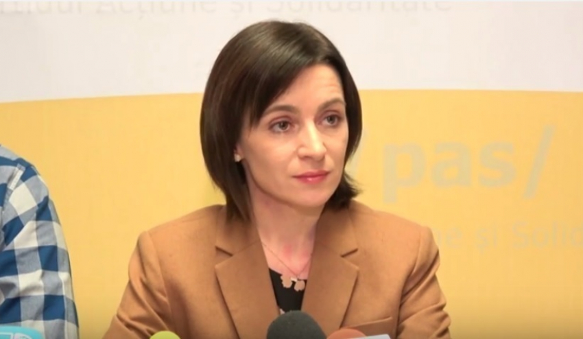 Санду отказалась общаться на русском языке с украинским журналистом