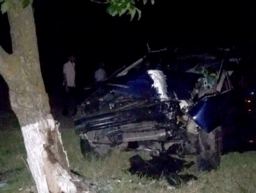 Водитель врезался на высокой скорости в дерево в Приднестровье