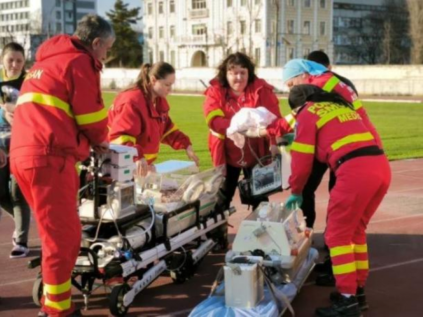 Экипаж SMURD помог спасти двухмесячного малыша