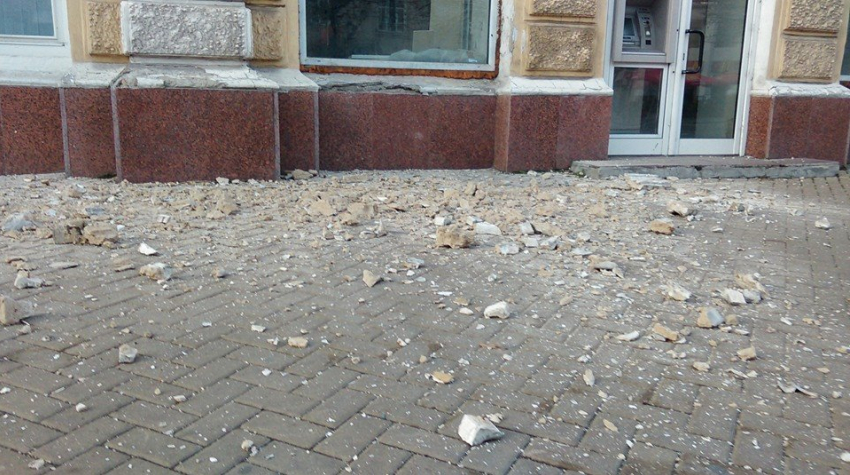 Здание кишиневской примэрии разрушается